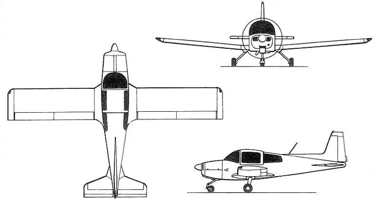AA-5B drawing