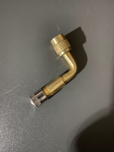 90 degree tire valve extension